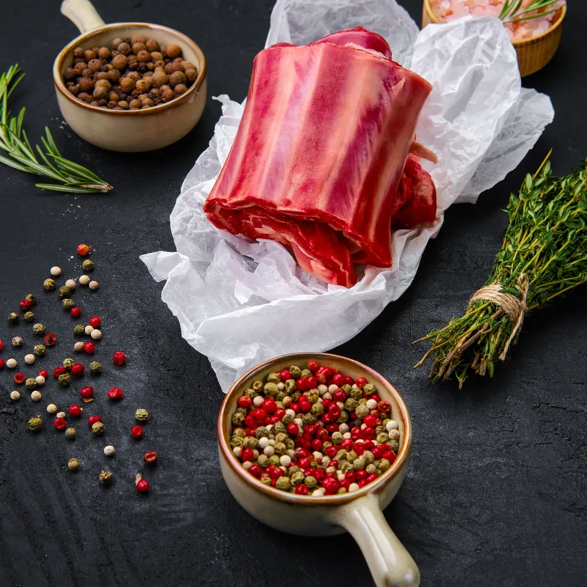 Poitrine roulée avec os