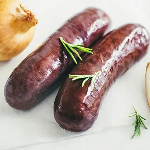Boudin à l'oignon