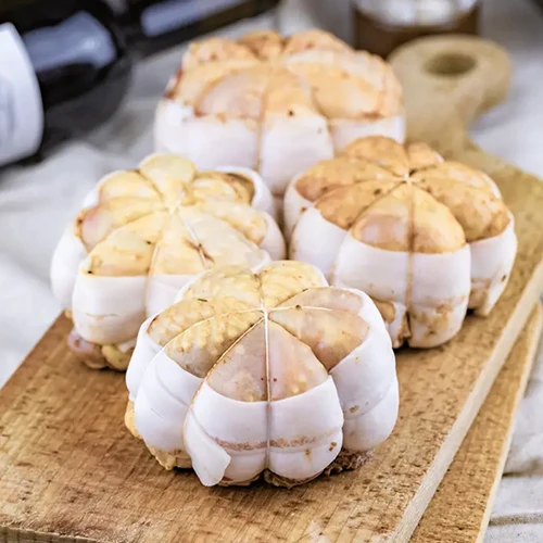 Cuisse de poulet farcie