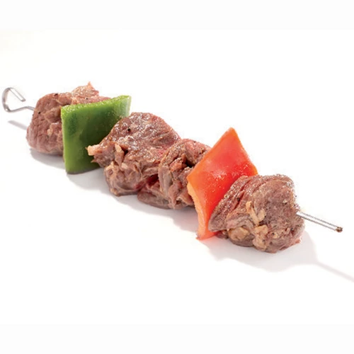 Brochette d'onglet marinée