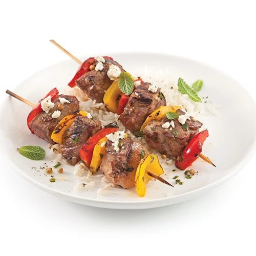 Brochette d'agneau