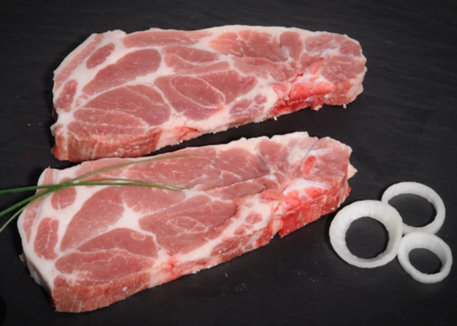 Côte échine 250g (10.9€ le kilo)