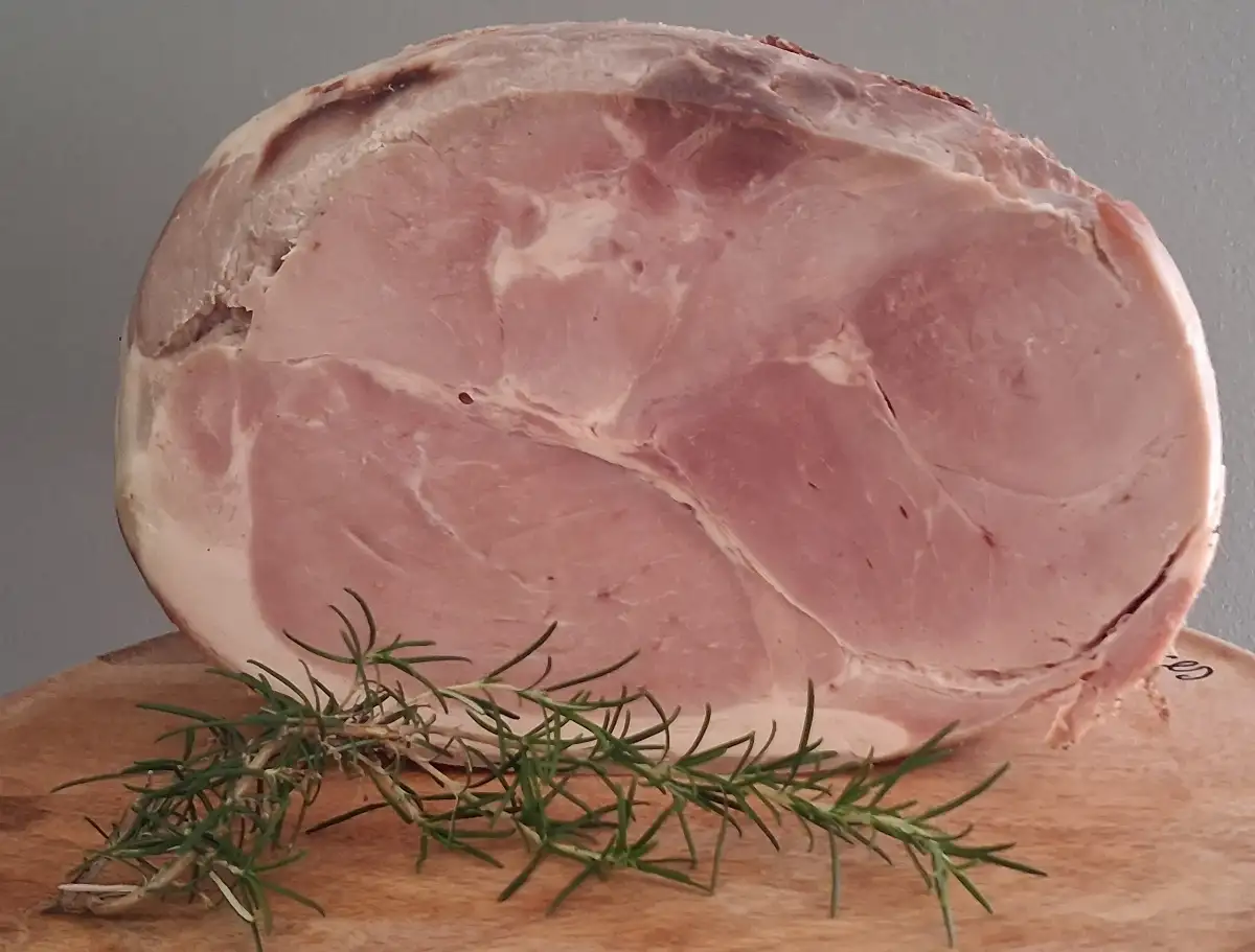 Jambon à l’os 80g (19.9€ le kilo)