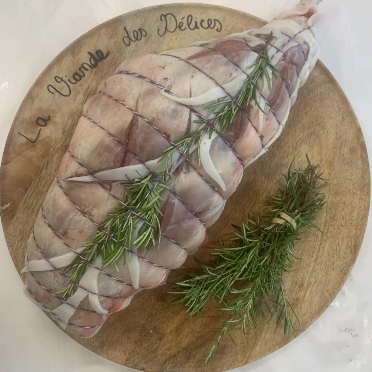 Gigot 3,4kg (28.9€ le kilo)